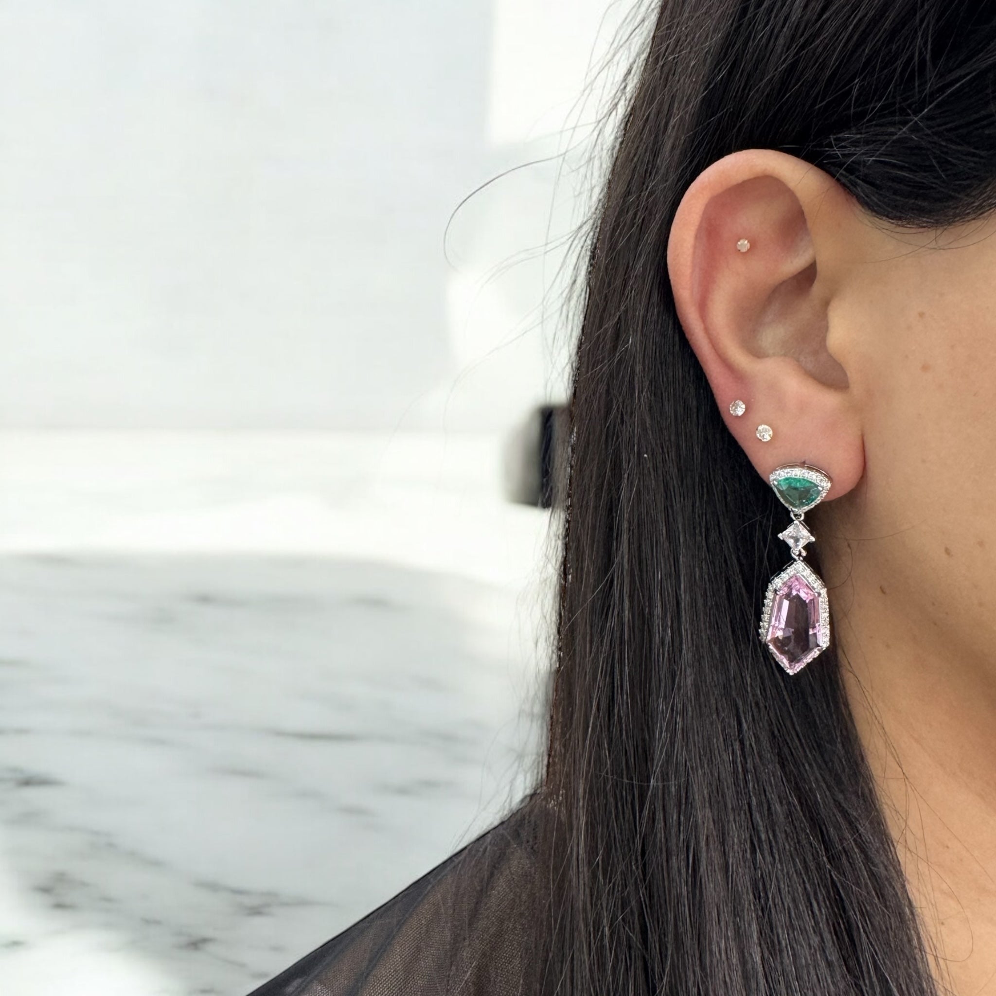 Beja statement earrings