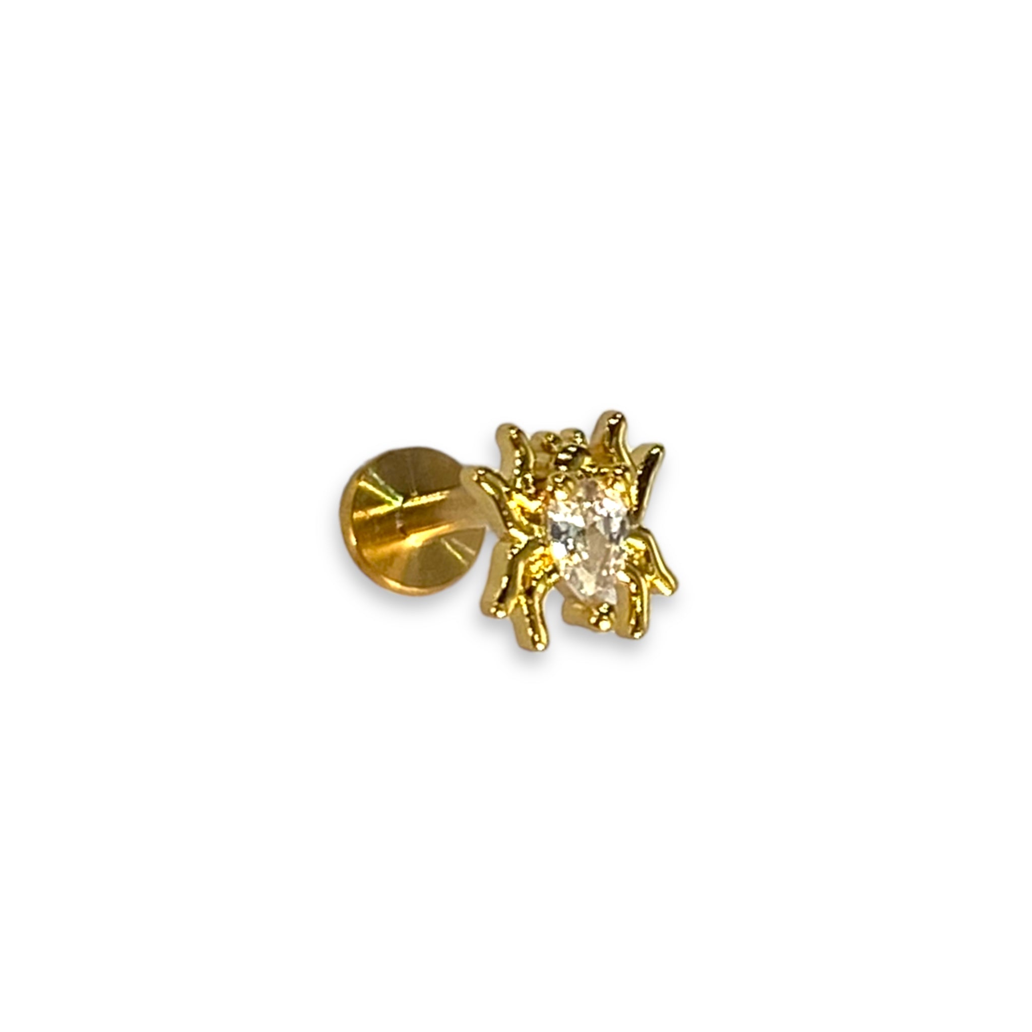 Piercing araña titanio