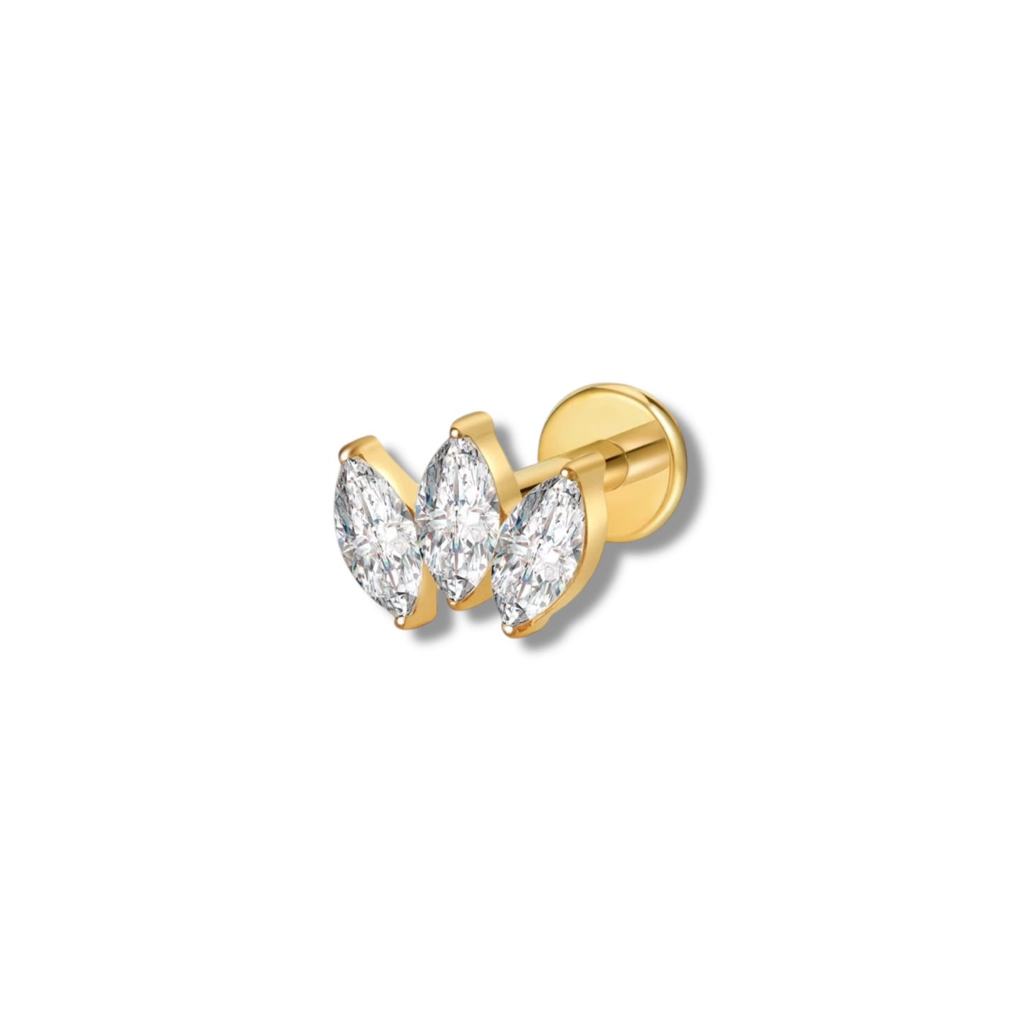 Piercing corona mediana titanio