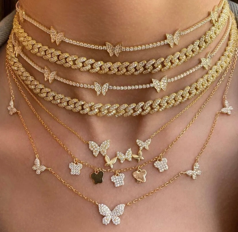 Butterfly necklace