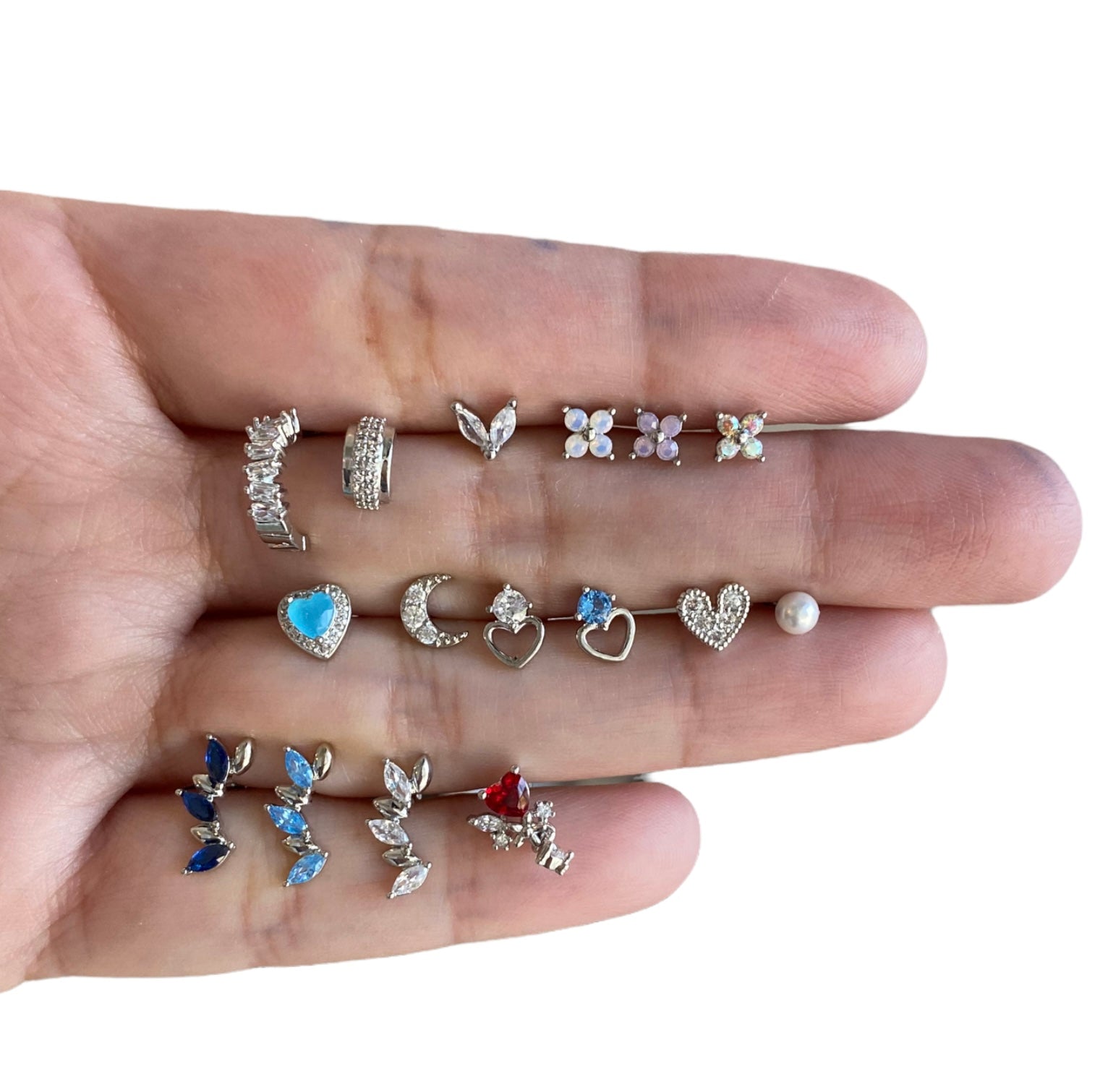 Caminera de hojas blancas plateada