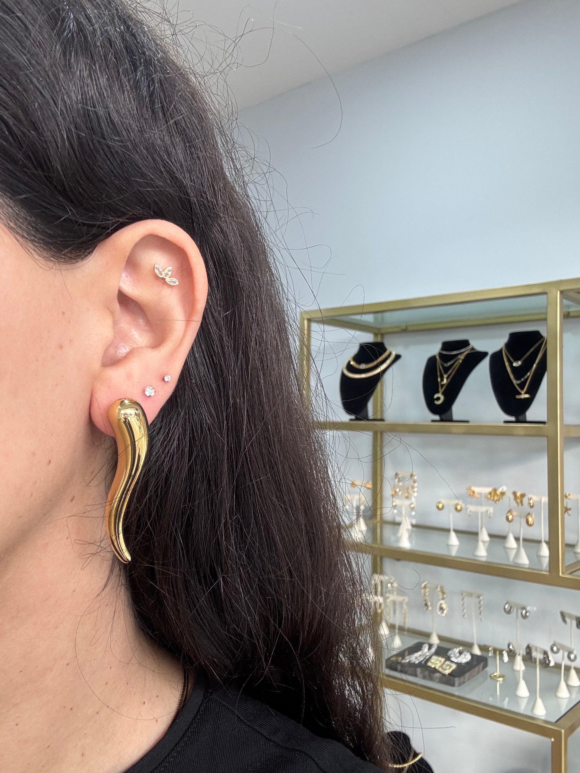 Medusa earrings