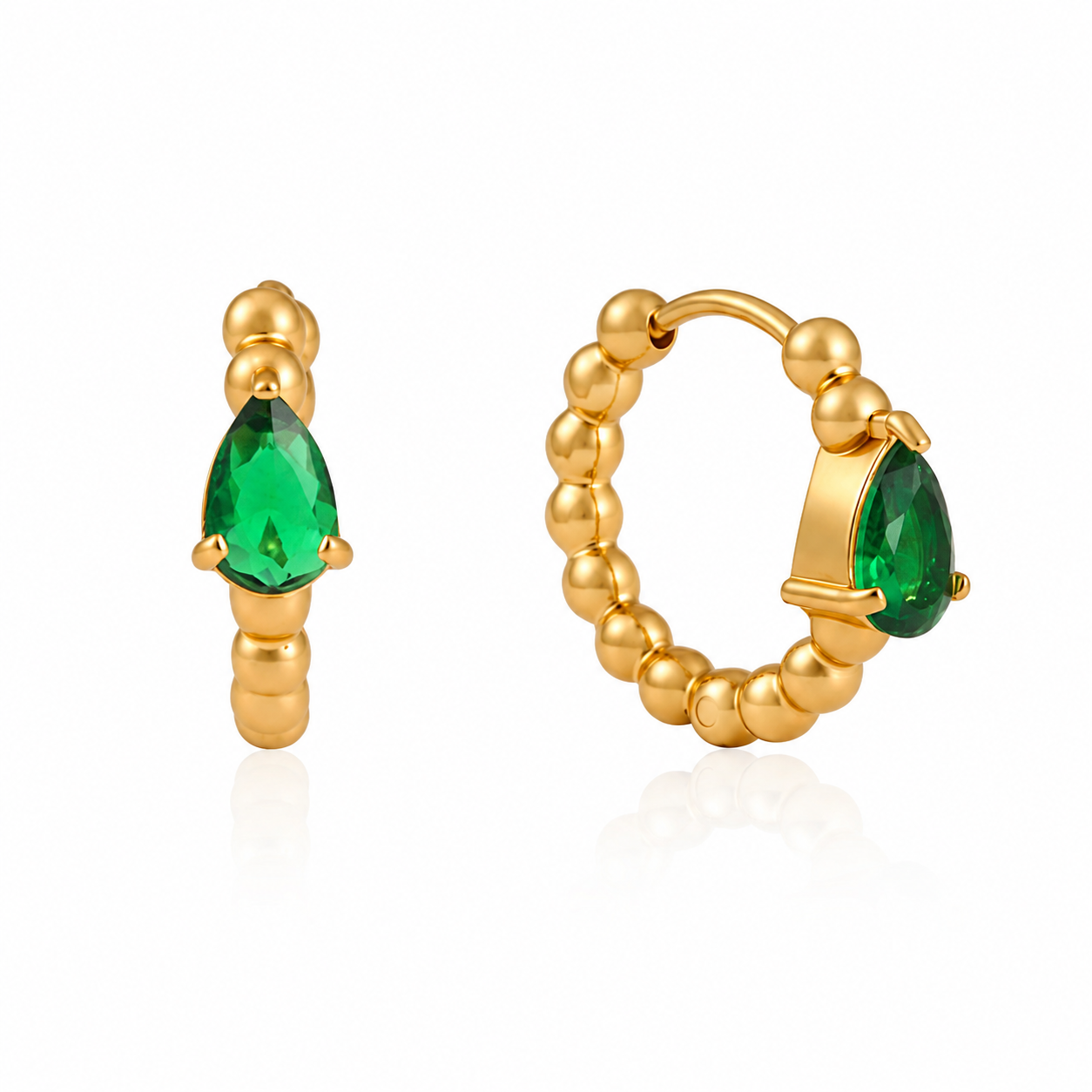 Green Cabrils hoops