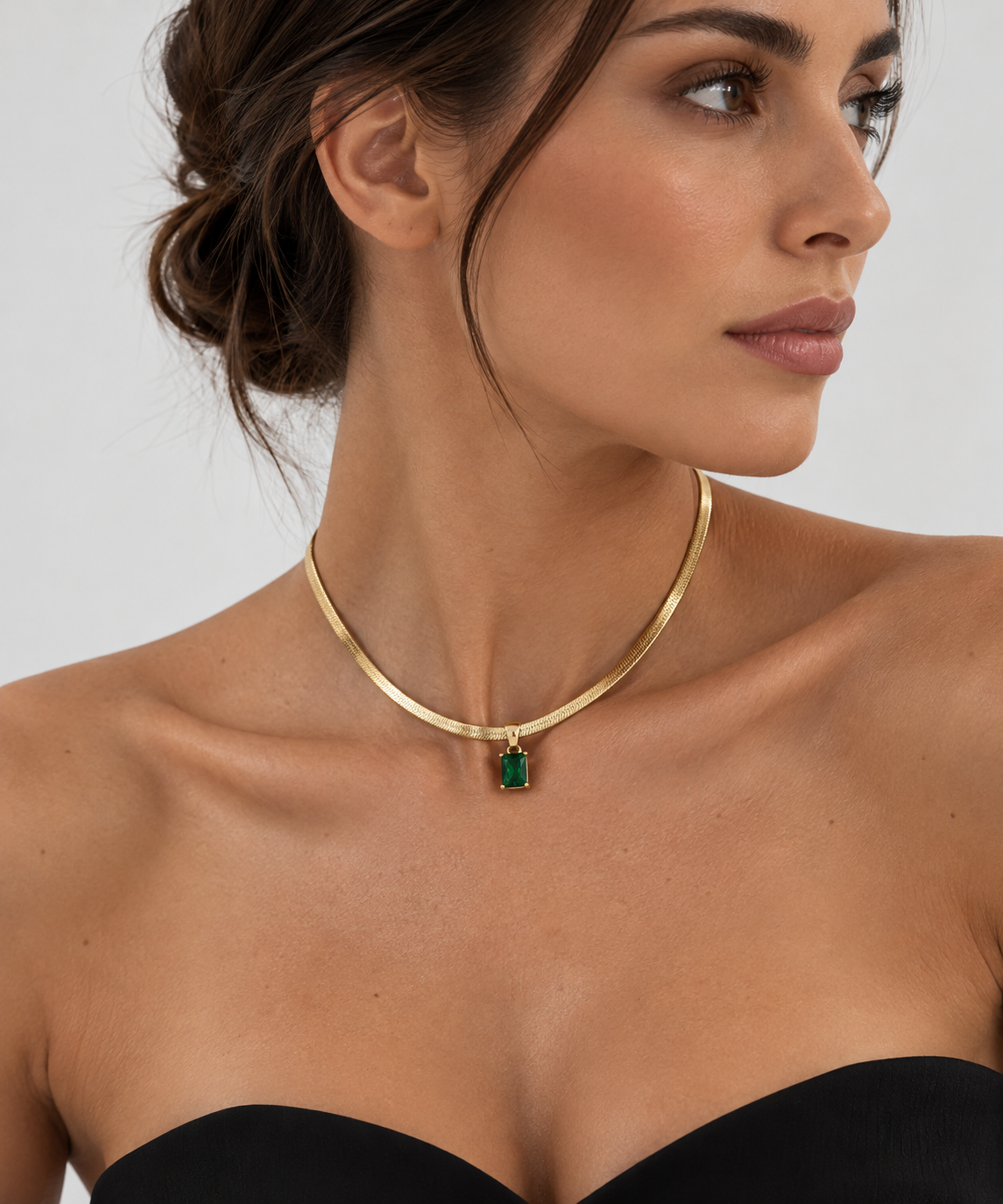 Green Neptune necklace