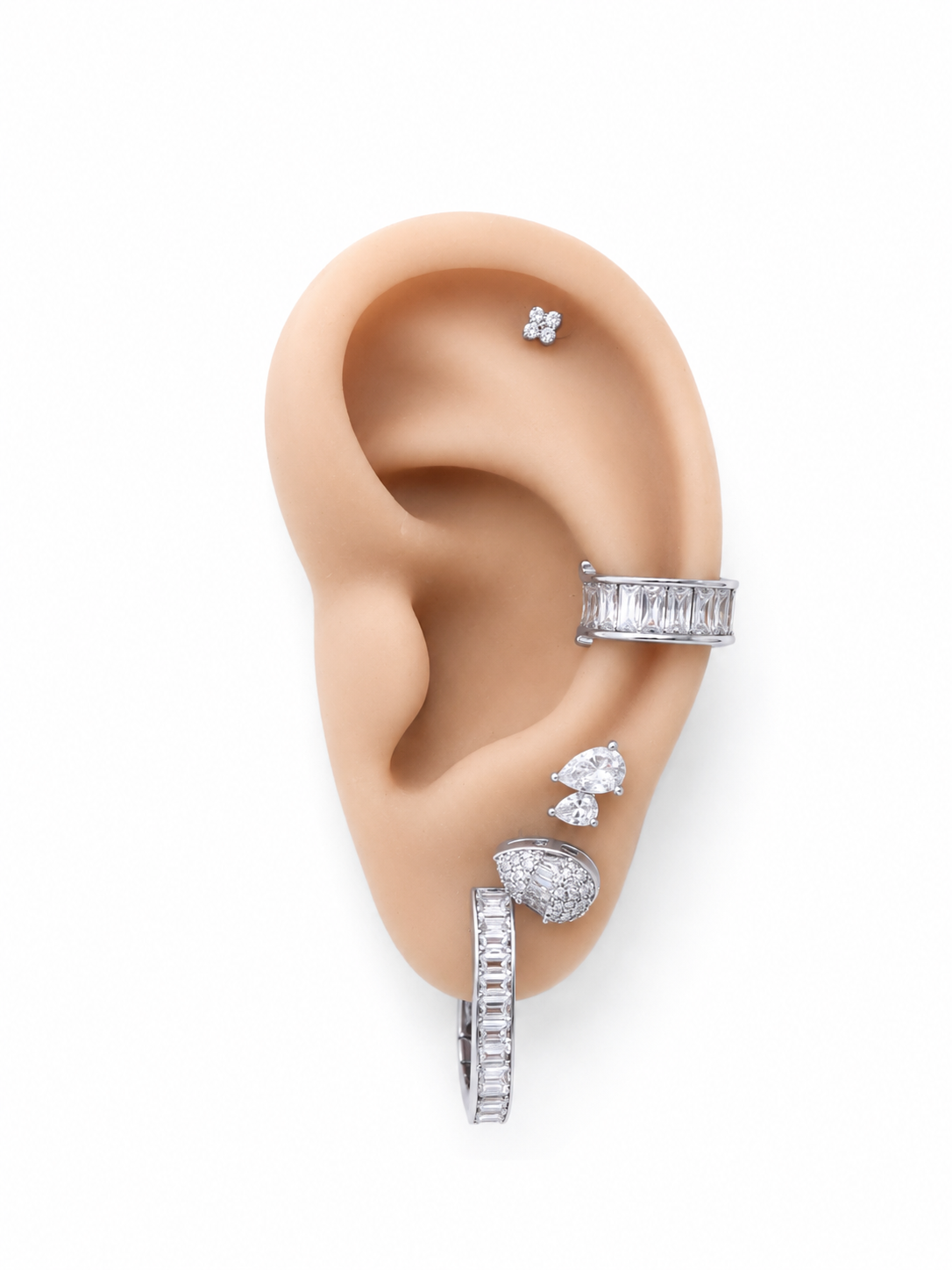 Silver Estana earmuff