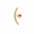 Piercing caminera larga titanio