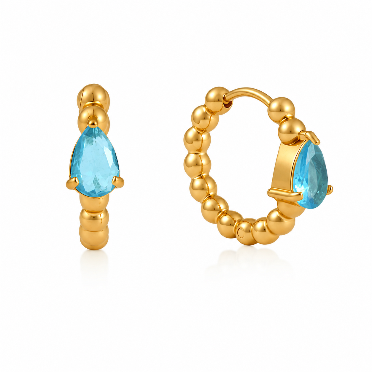 Blue Cabrils hoops