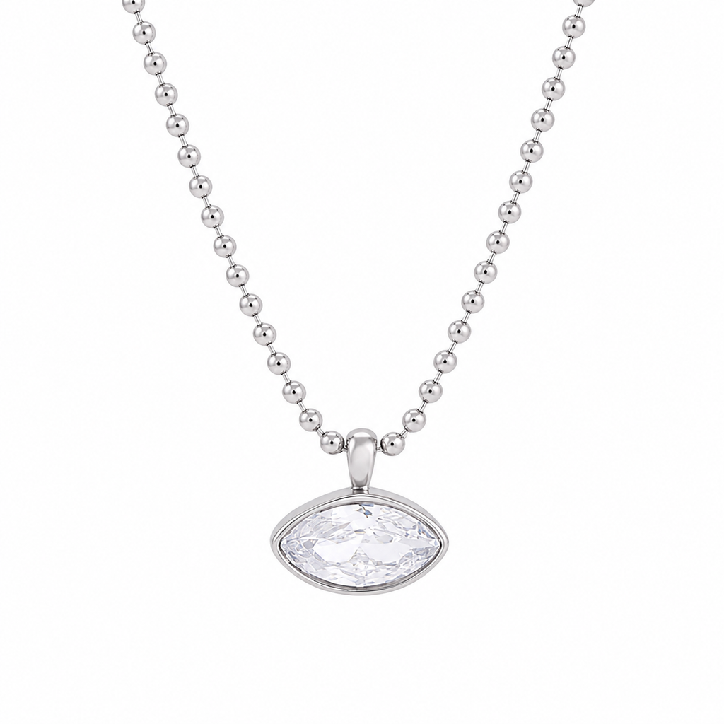 Silver Odena necklace