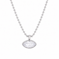 Silver Odena necklace