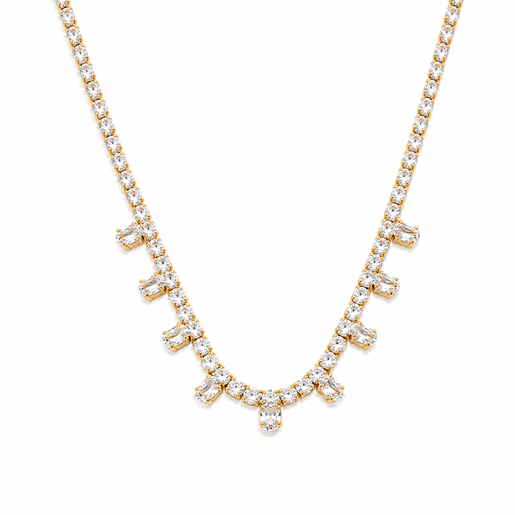 Prats tennis necklace