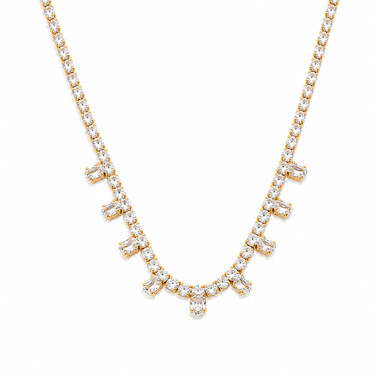 Prats tennis necklace