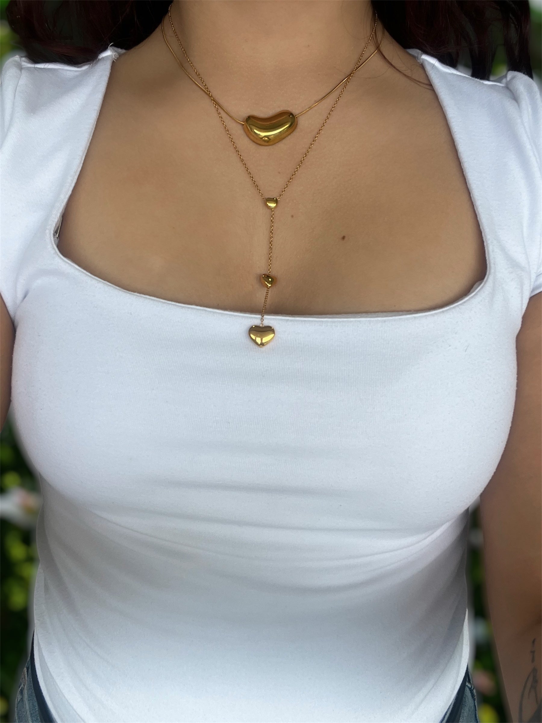 Big heart necklace
