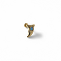 Piercing cuerno y opalo