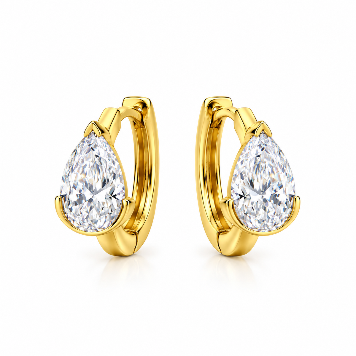 White pear hoops