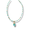 Collar turquesa