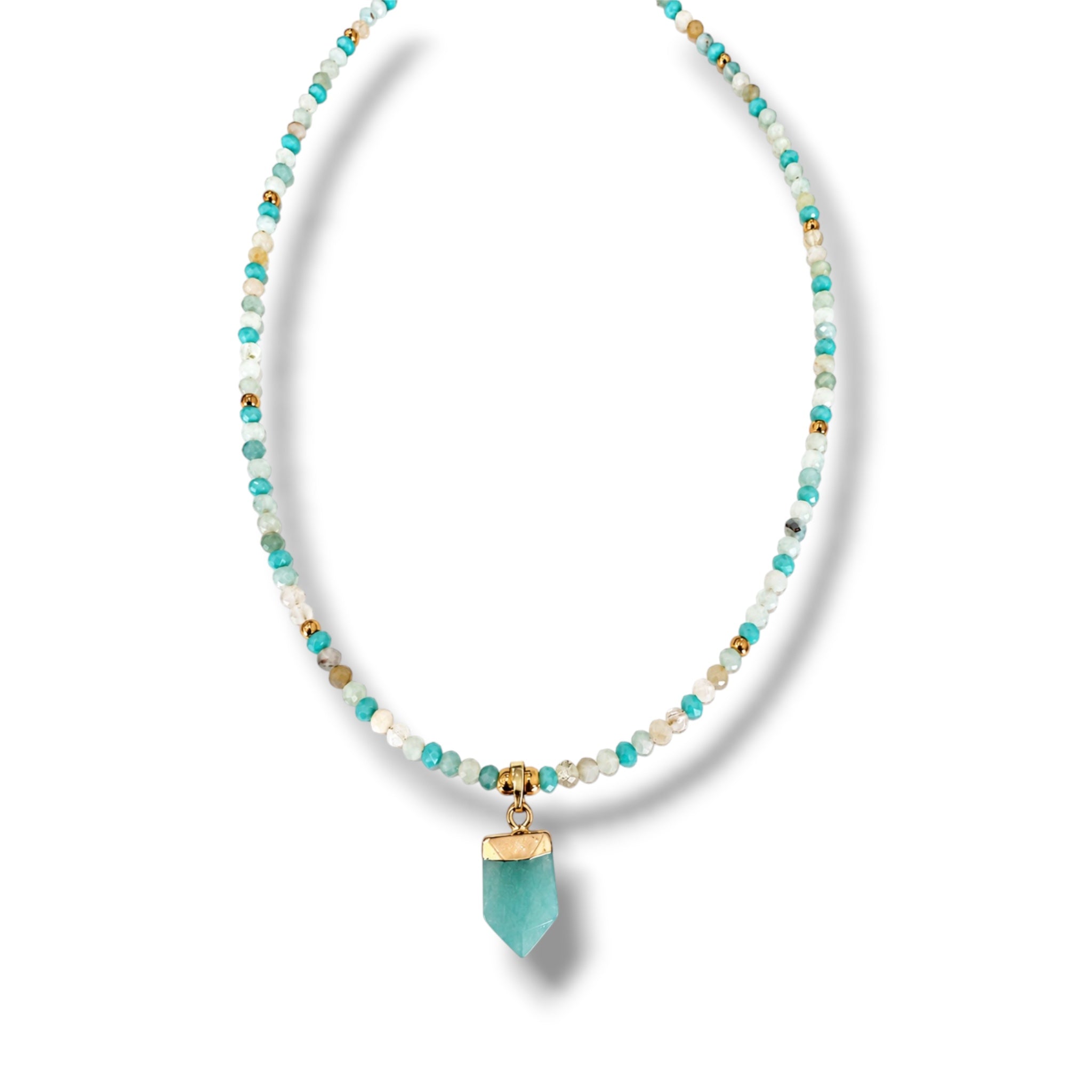 Collar turquesa