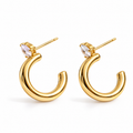 Golden Zendra studs