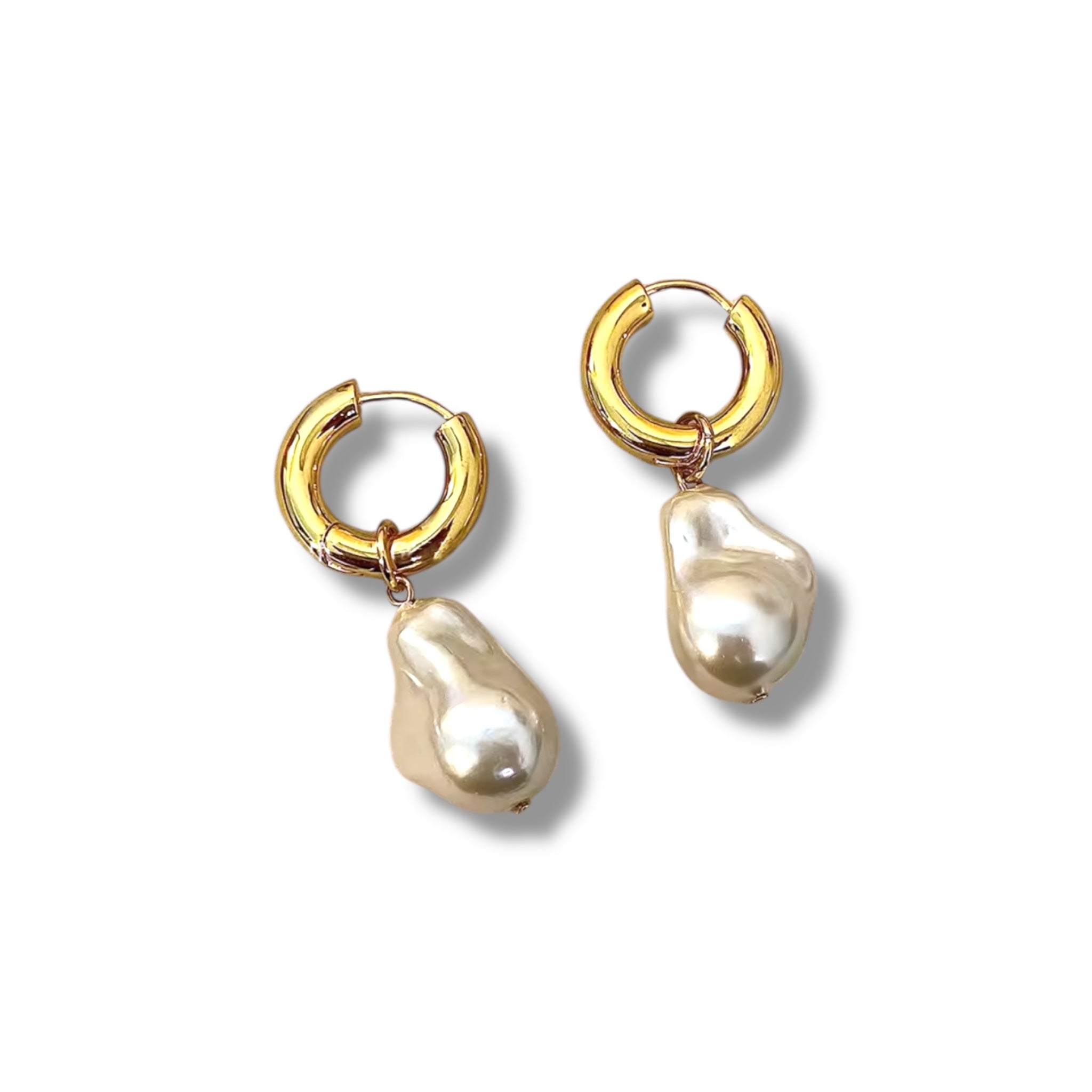 Pearl hoops