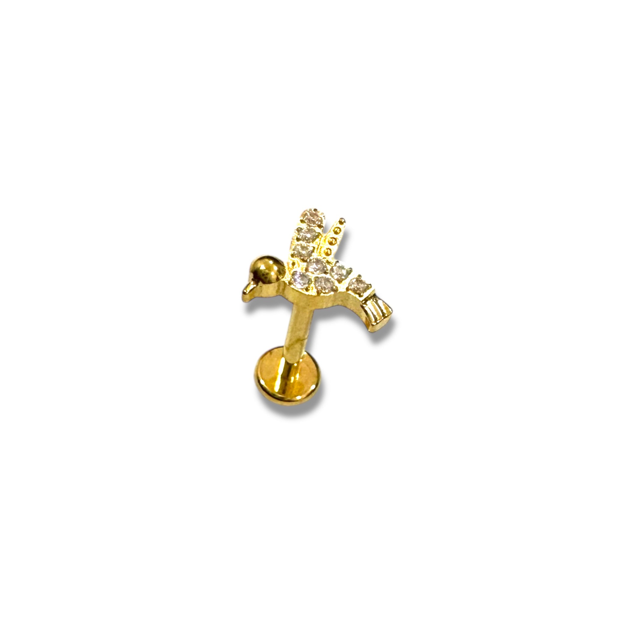 Piercing pájaro titanio