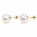 Aretes de Perla 9 mm Par