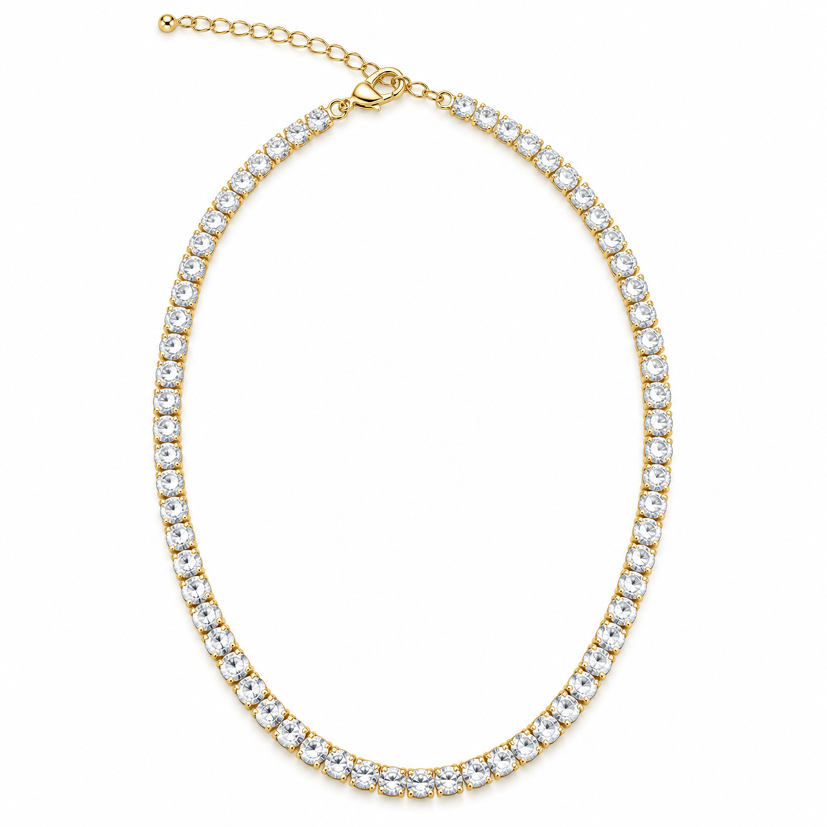 Tennis 4mm necklace