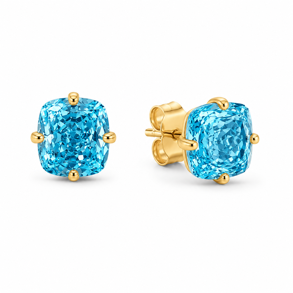 Donna blue studs