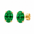 Green donna studs