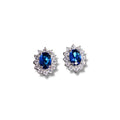 Blue Naxos studs