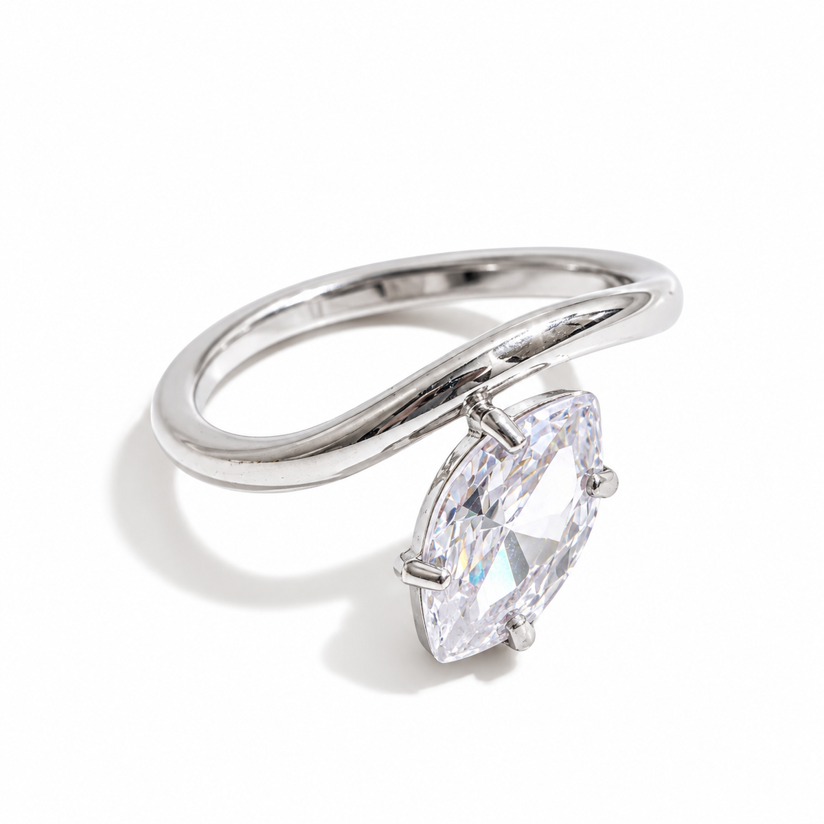 Silver Elena ring