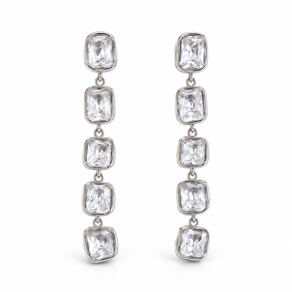 Silver Patricia earrings