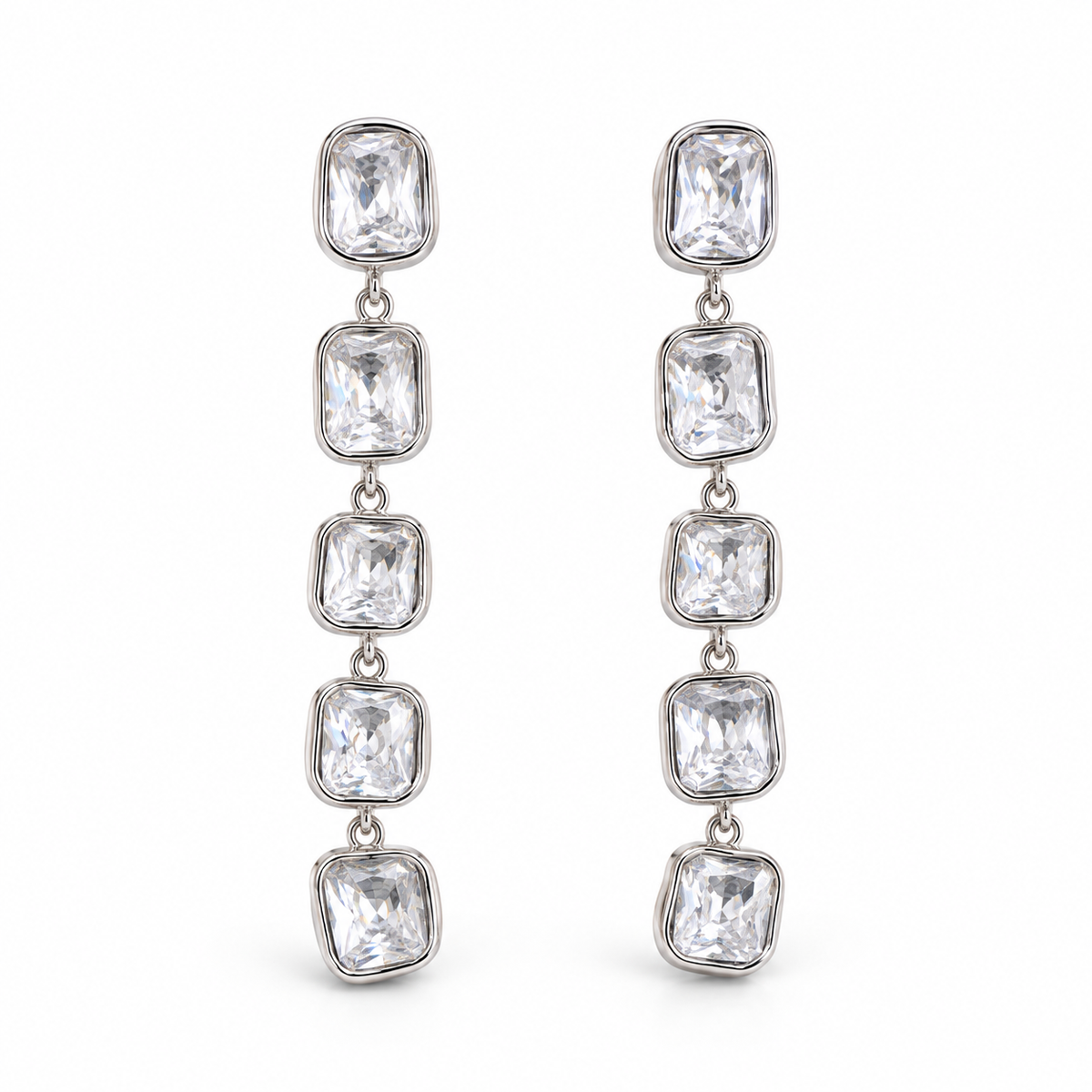 Silver Patricia earrings