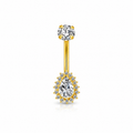 Piercing sol ombligo titanio