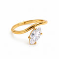 Golden Elena ring
