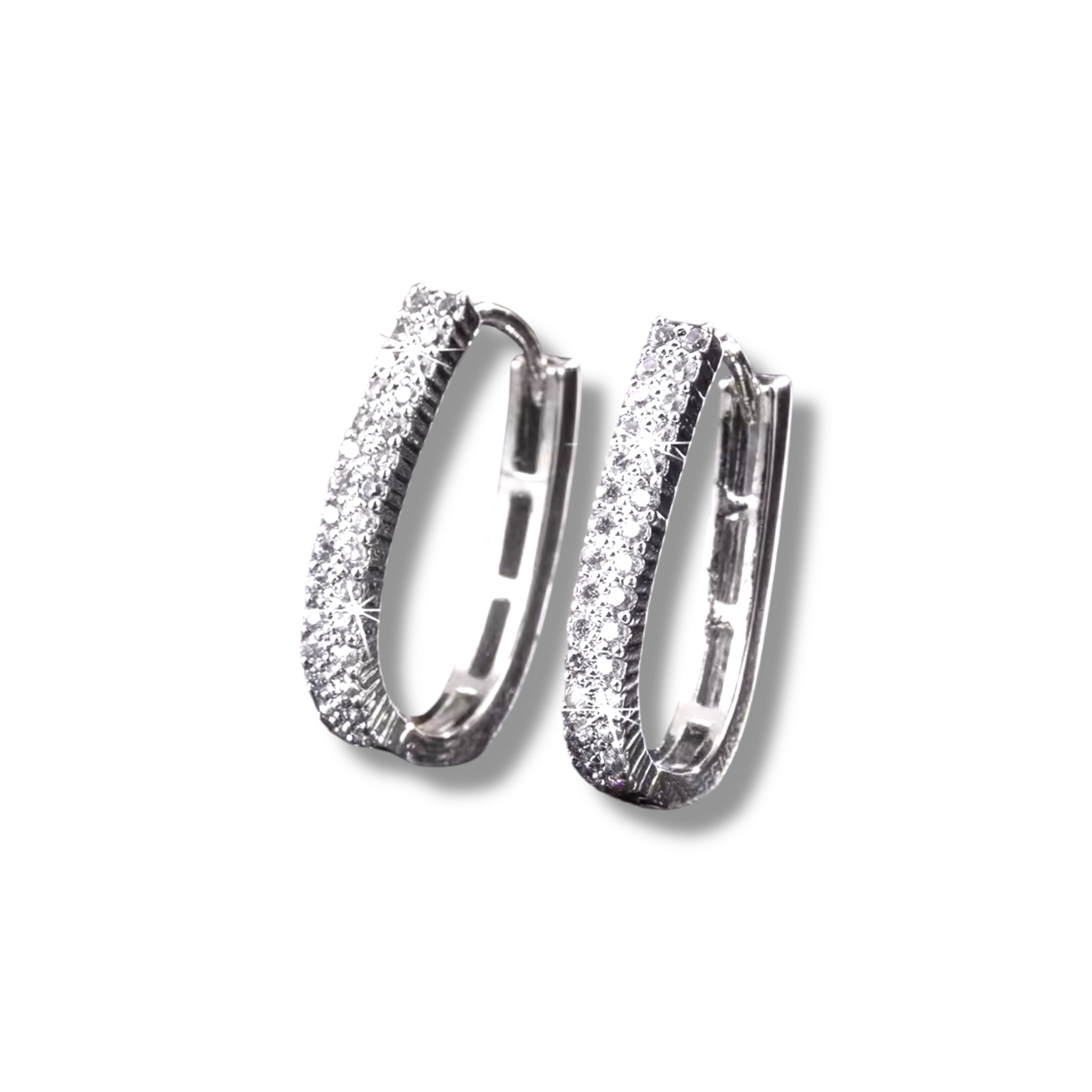 Silver Selena earrings