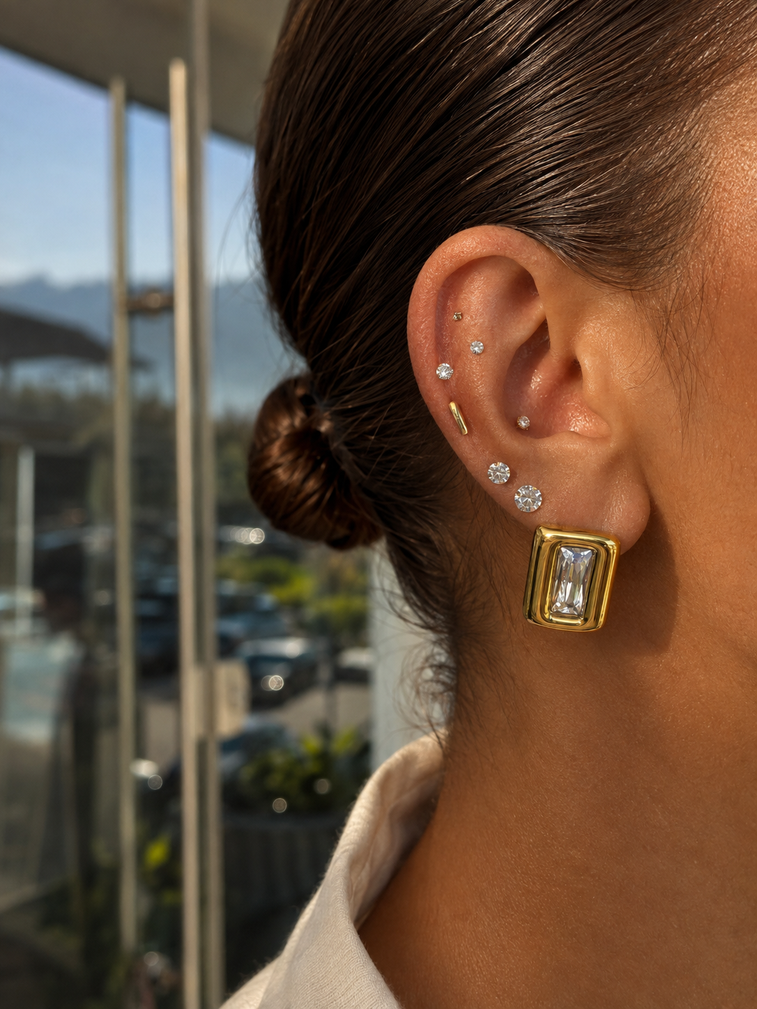 Silver Estonia earrings