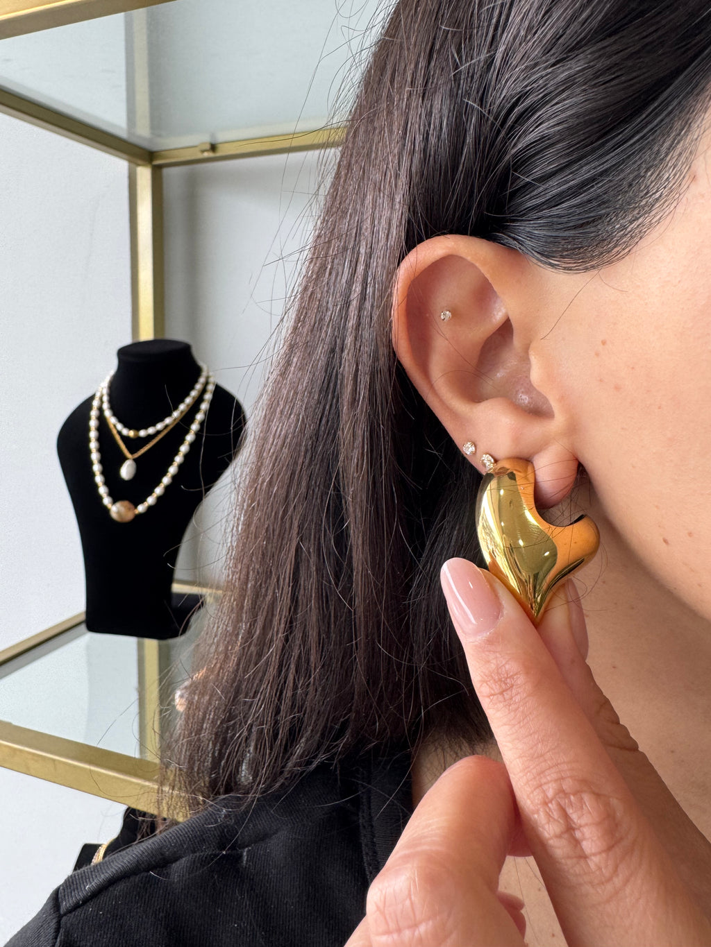 Heart shape earrings