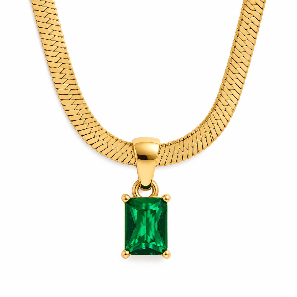 Green Neptune necklace