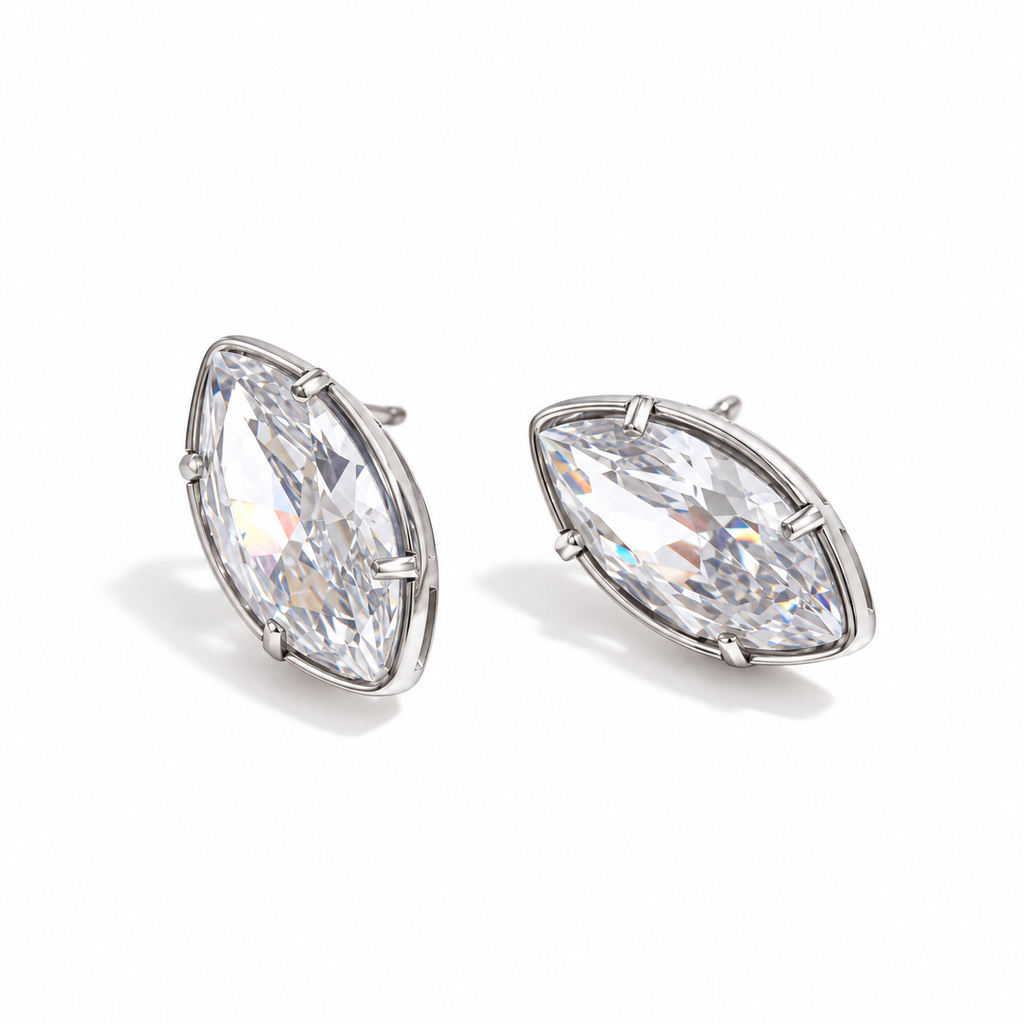 Silver Balserany studs