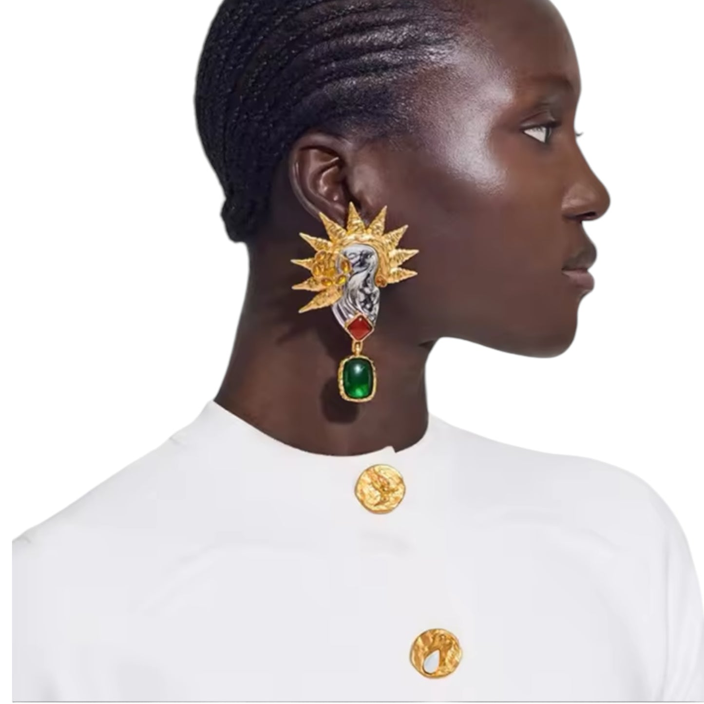 Crazy ears statement earrings