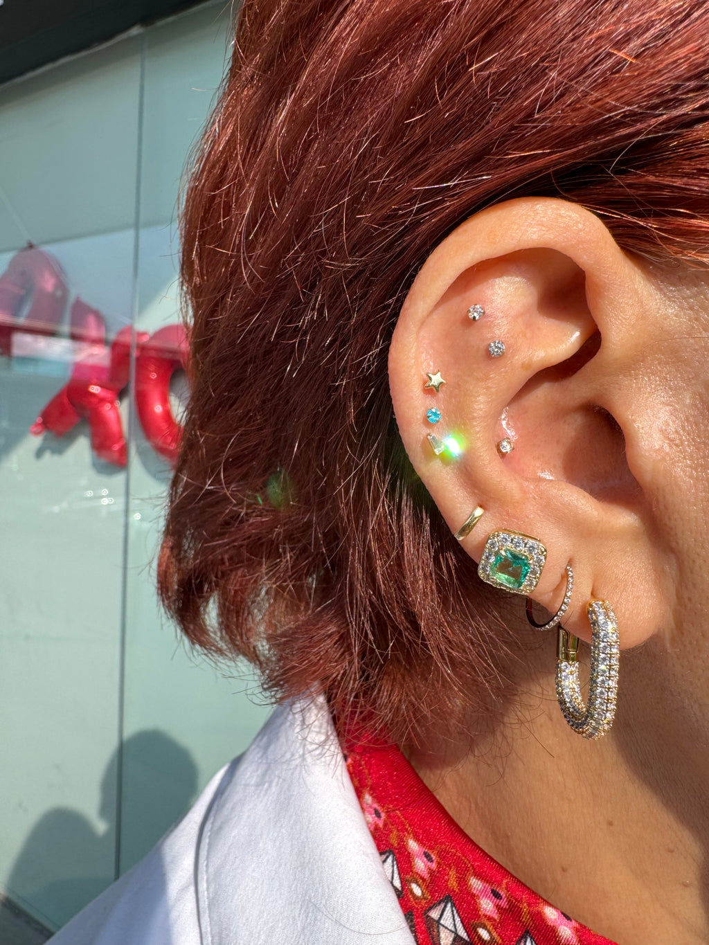 Green lux studs