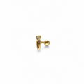 Piercing zanahoria lisa