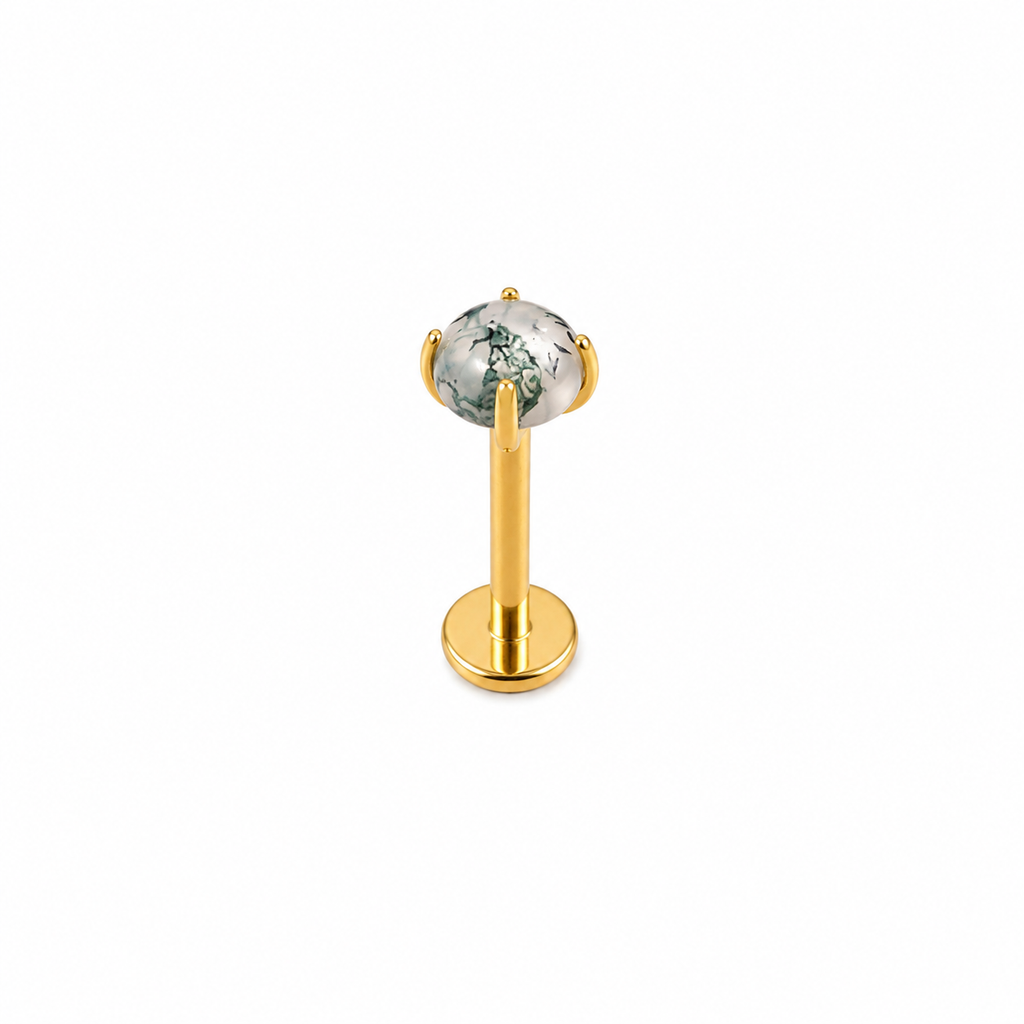 Piercing agata titanio