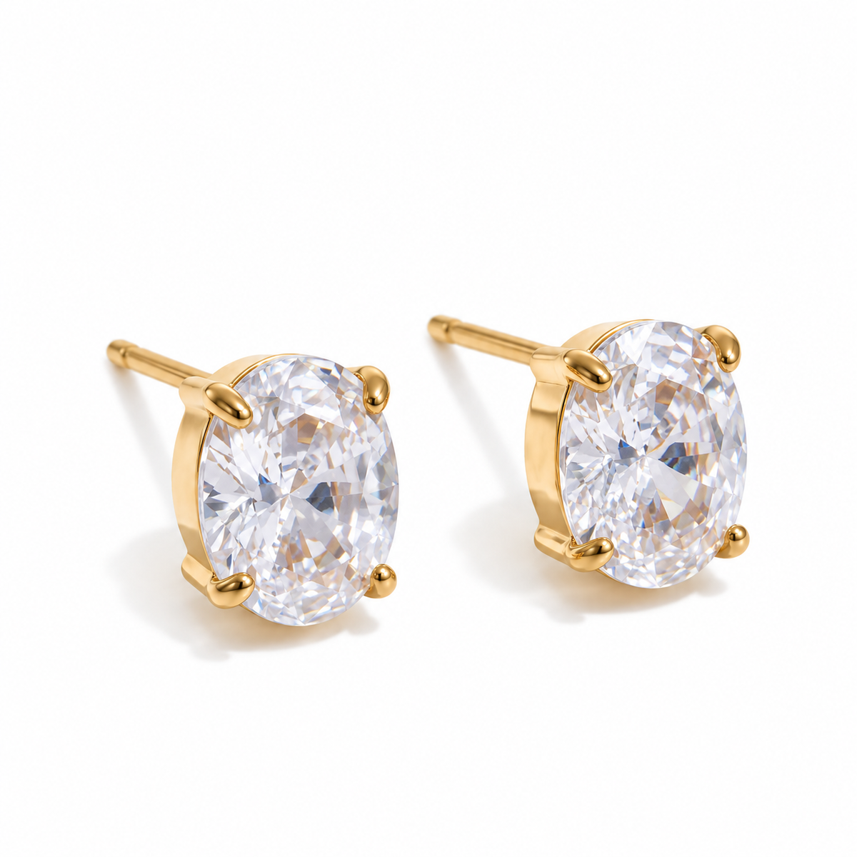 Golden Donna studs