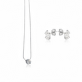 Silver shiny p gift set