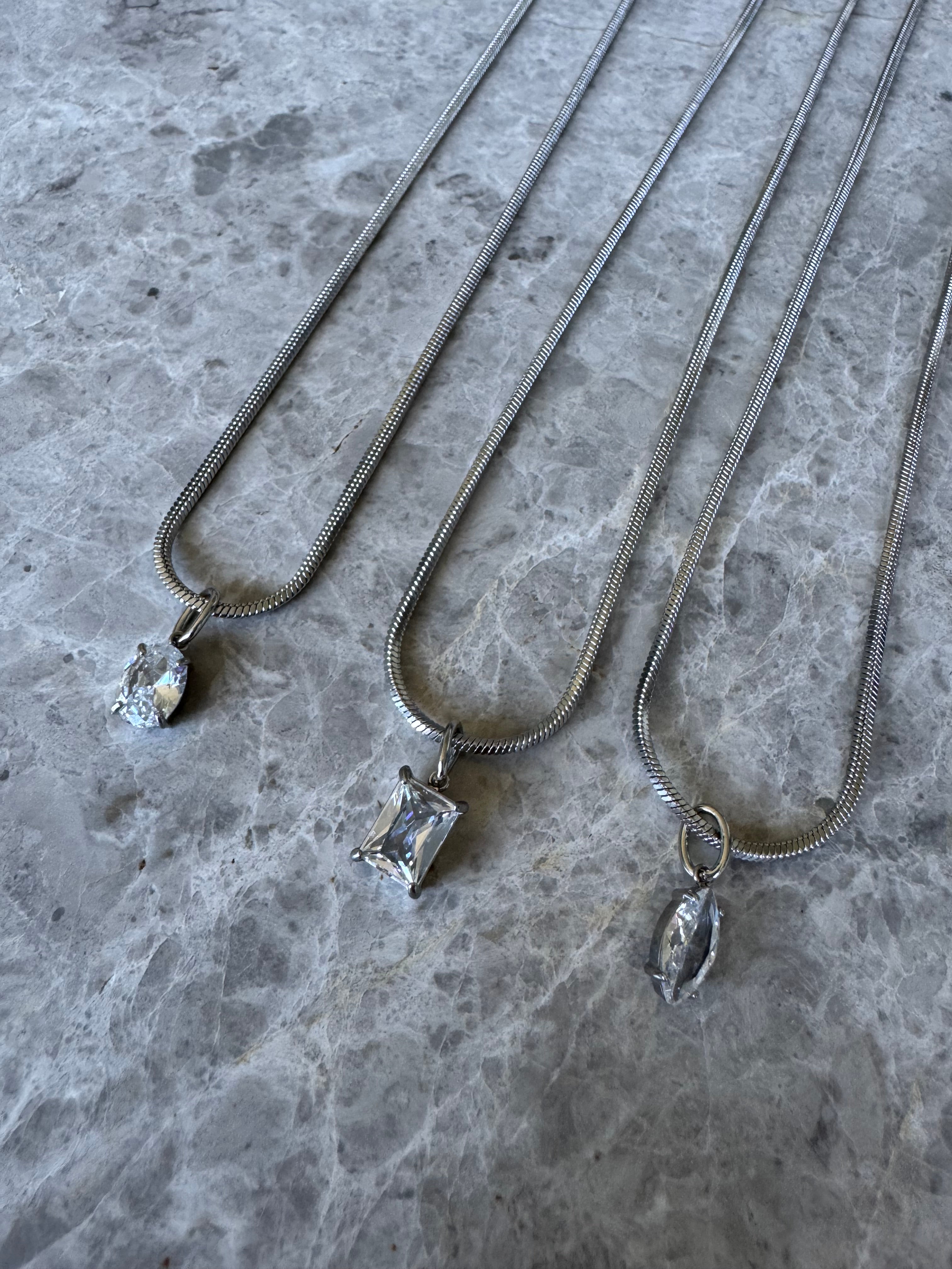 Silver Betelgeuse necklace