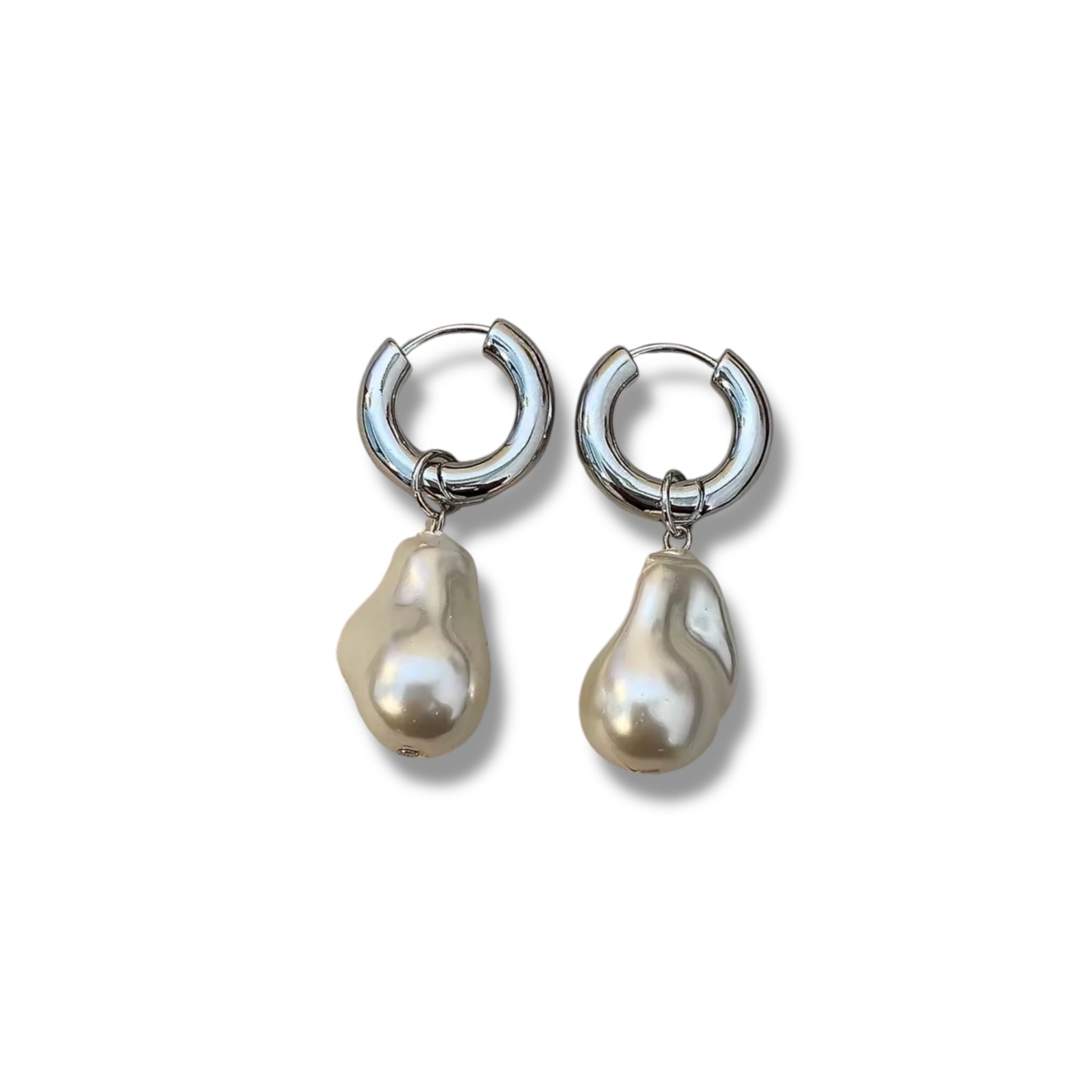 Hoops con perlas
