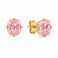 Pink donna studs