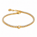 Love tennis bracelet