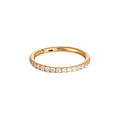 Argollas basicas con zirconias titanio 6-8-10-12 MM