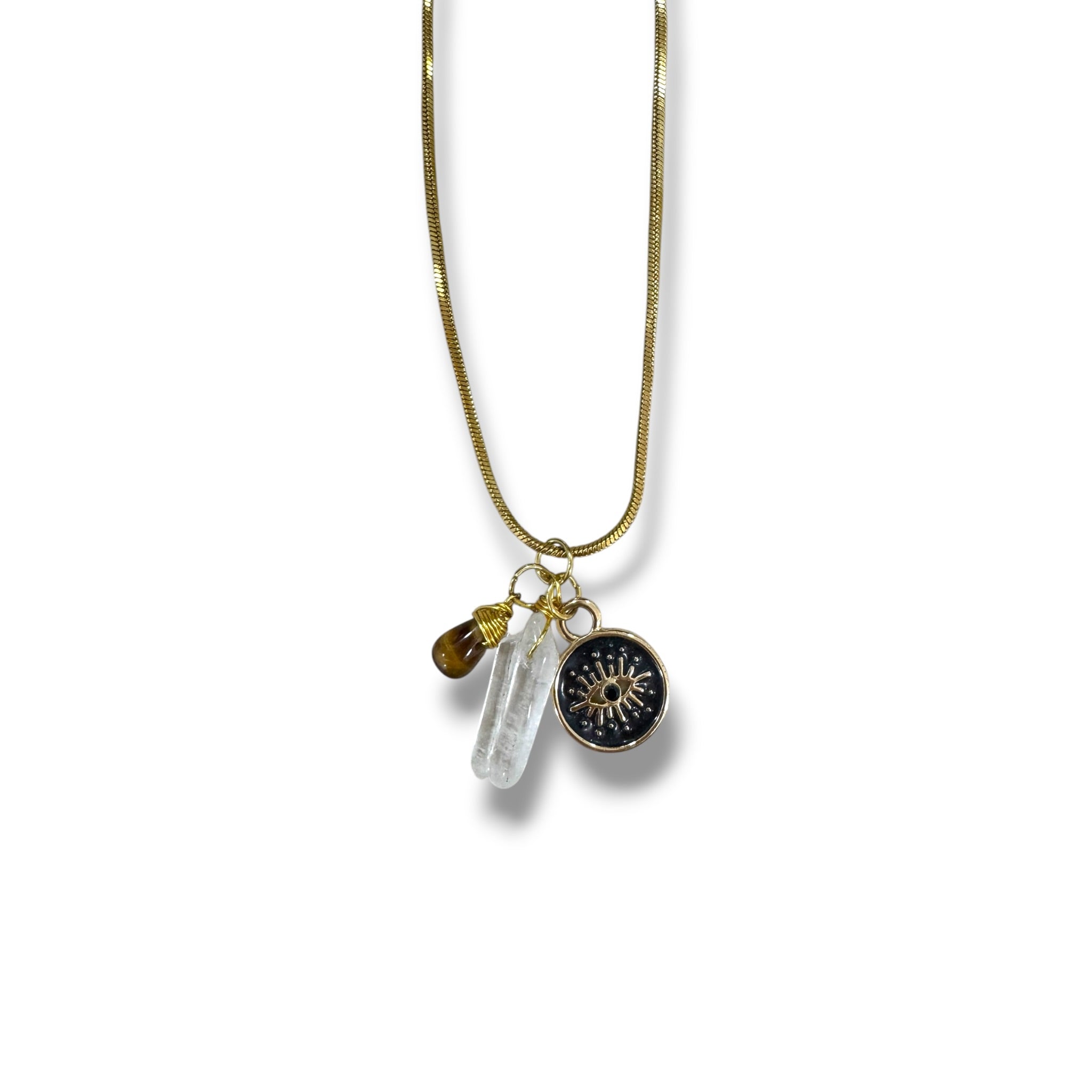 Quartz necklace